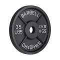 Wholesale Customized Casting Iron 2.5lb 5lb 10 lbs 25lb 35lb 45 lb Training Lifting Weightlifting Weight Bumper Plates